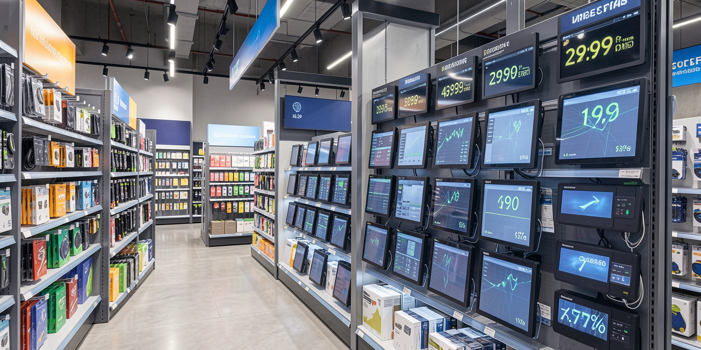 Elektroniska hyllkantsetiketter – en smart investering för framtidens butik